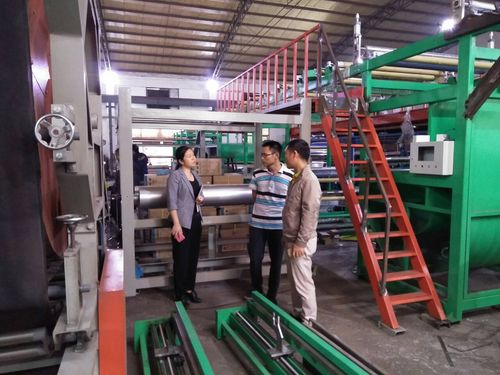 歡迎廣州老客戶來訪洲通機械公司