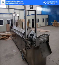 國邦食品機械 圖 大型方形油炸機生產廠家 大型方形油炸機