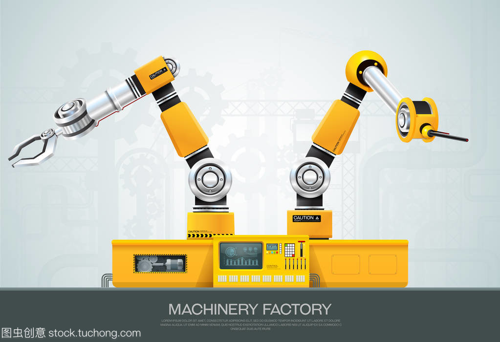 機(jī)器人的機(jī)器人臂手機(jī)械廠